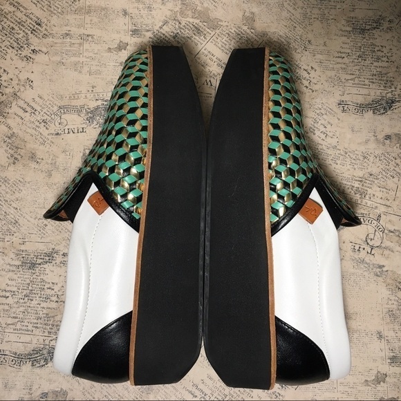 Flamingos coconut metallic platform sneakers - Picture 9 of 15